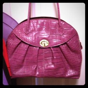 Leather HUGE purse