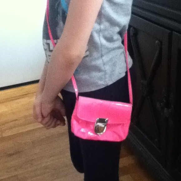 A pink purse