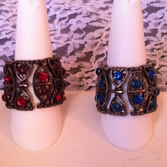 Jeweled Ring Bundle