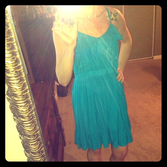💢SOLD💢Turquoise dress👗