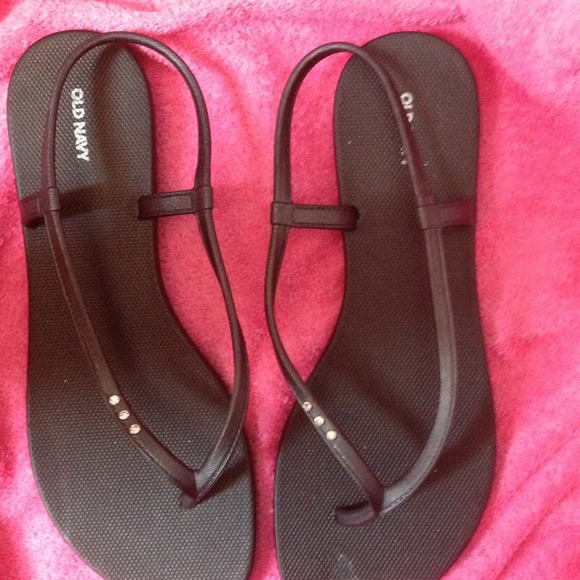 Gray old navy sandles