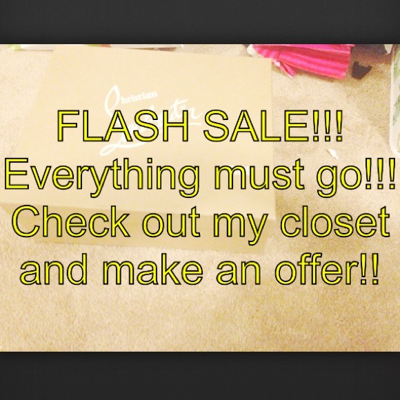 Flash sale!!! Check my closet and make an offer!!!