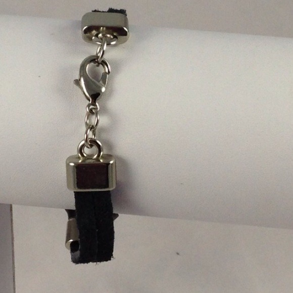 Leather and Stainless Bracelet - Picture 2 of 2