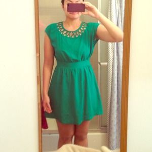 Green dress