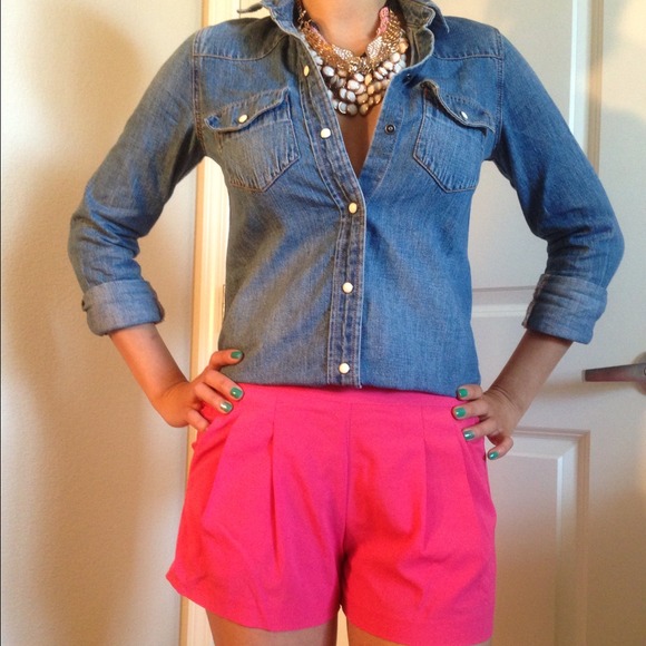 Rubbish short in Pastel Pink