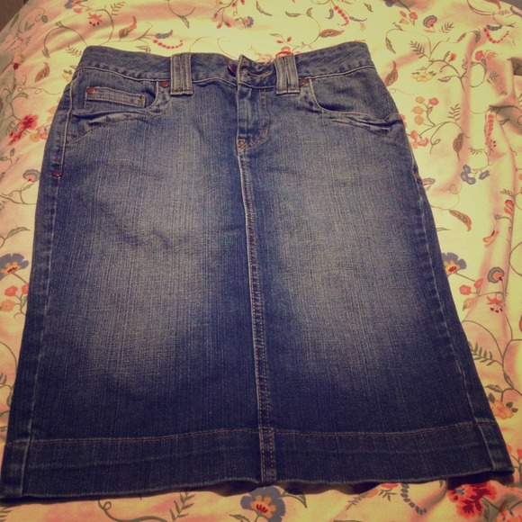 H&M jeans pencil skirt..