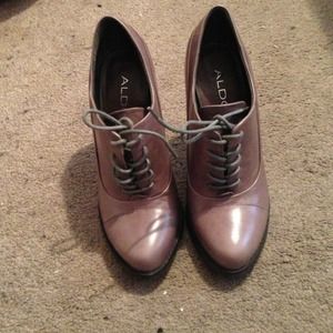 Heeled tip toe cute shoes