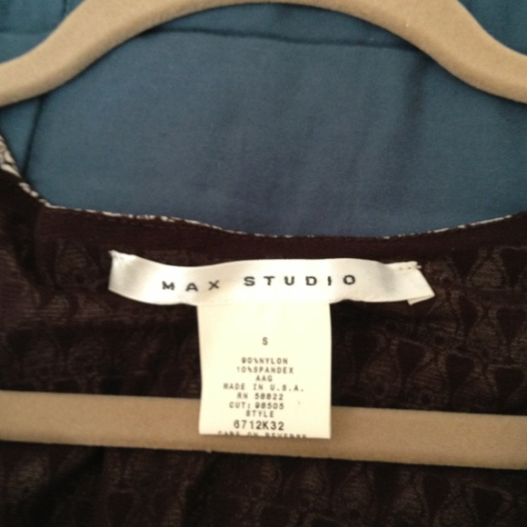 Brown and cream blouse - Picture 3 of 3