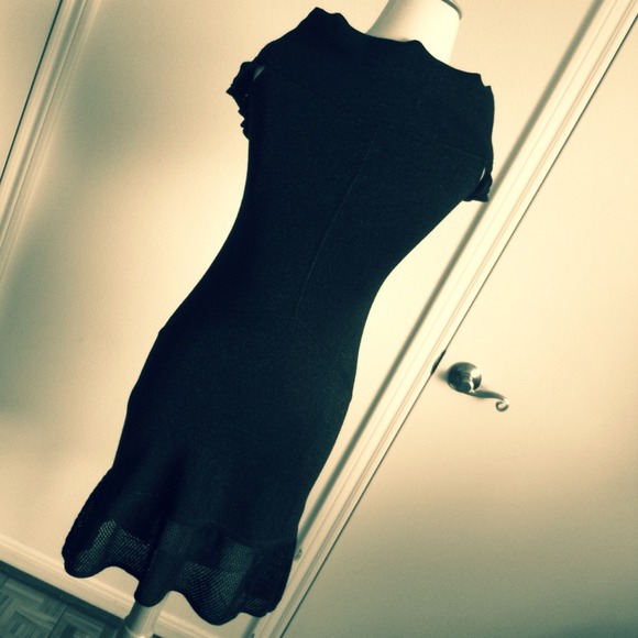 Zac Posen Convertible Black Knit Dress - Picture 2 of 4