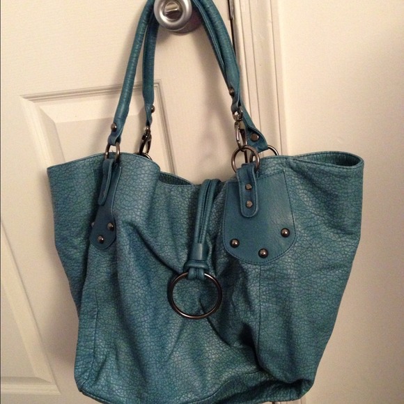 Turquoise oversized handbag!!!