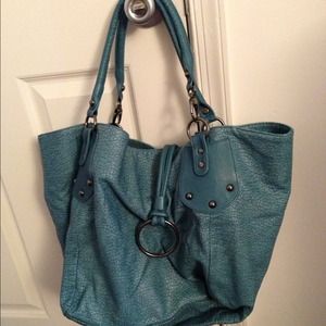 Turquoise oversized handbag!!!