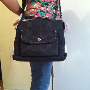 Coach cross body bag