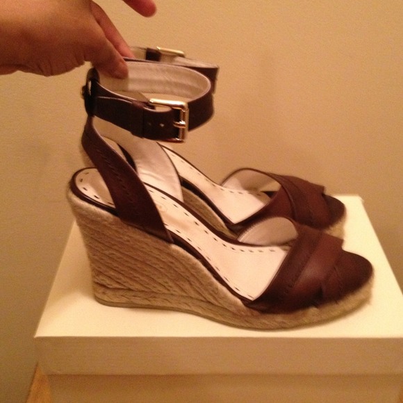 Like New! Coach Veronica Espadrille Wedge - Picture 2 of 4