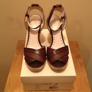 Like New! Coach Veronica Espadrille Wedge