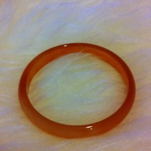 Bundle of Genuine agate Bangle and crystal bangle