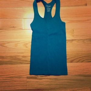 Teal tank top!