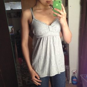 Grey Hollister Top