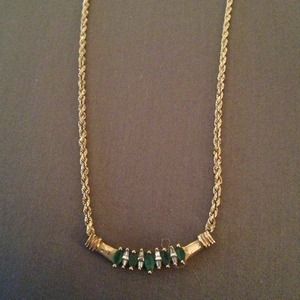 14k GOLD Necklace RESERVED