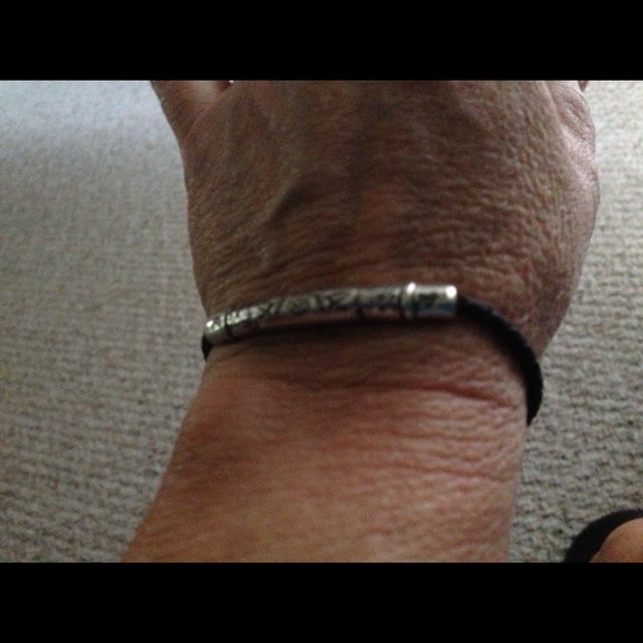 Leather cord & silver Brighten SET - flash sale - Picture 4 of 4