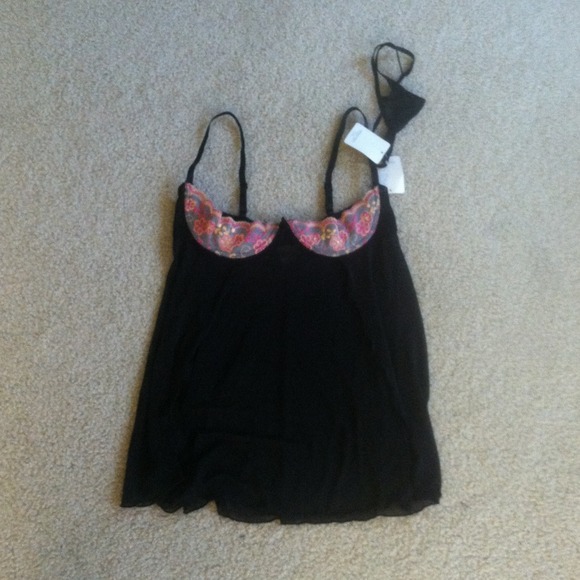 Black sheer lingerie size S. brand new