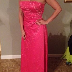 Pink prom/pageant dress