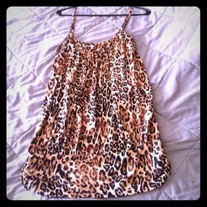 Wet Seal Cheetah Top