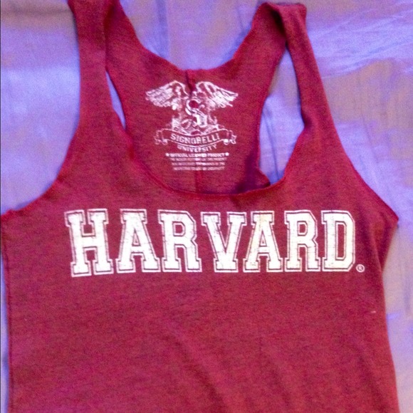 *****Sold****Signorelli Harvard Racerback Tank - Picture 2 of 3