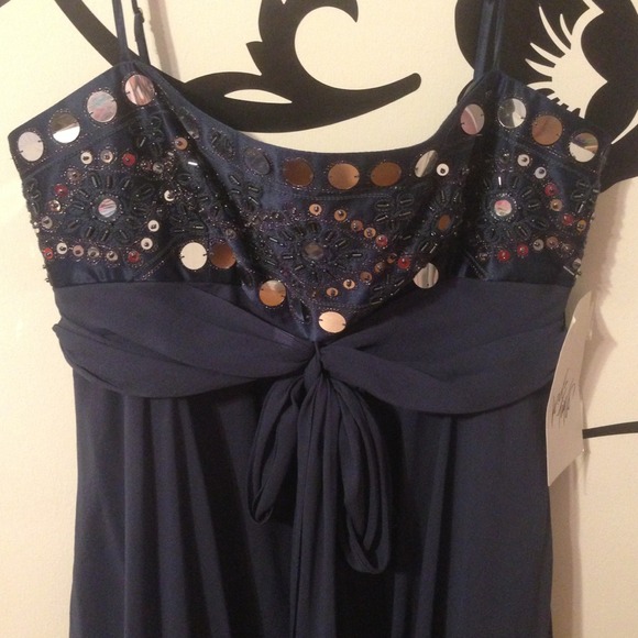 BCBG Maxazria Dark Steel Dress - Picture 2 of 4