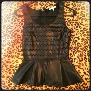 Charlotte Russe Peplum Top
