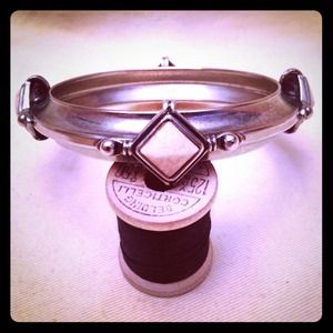 Vintage Metal Bracelet with Studs