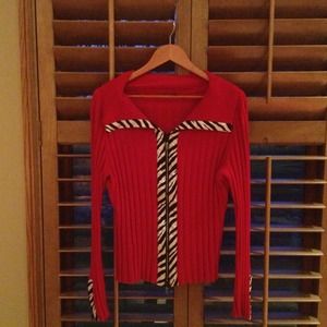 Zip up Belldini Sweater!