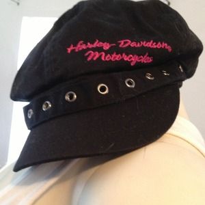 Great ladies Harley hat!