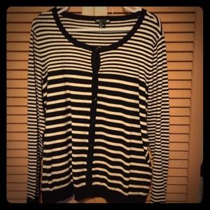 SOLD IN BUNDLE H&M striped cardi