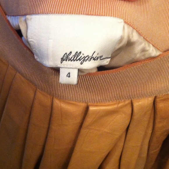 🎉host pick 🎉3.1 Phillip Lim Leather Skirt - Picture 3 of 4