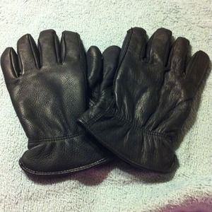 Mens Motorcycle leather gloves