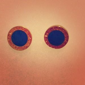 Beautiful royal blue signature earrings