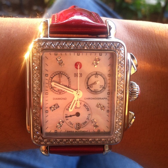 NWOT - Authentic Michele Deco Watch