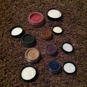 BareMinerals Blush/5 Eyeshadow combo
