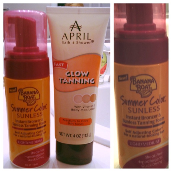 3Instant bronzing lotions