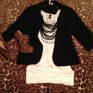 SOLD!! Beaded Necklace Tank