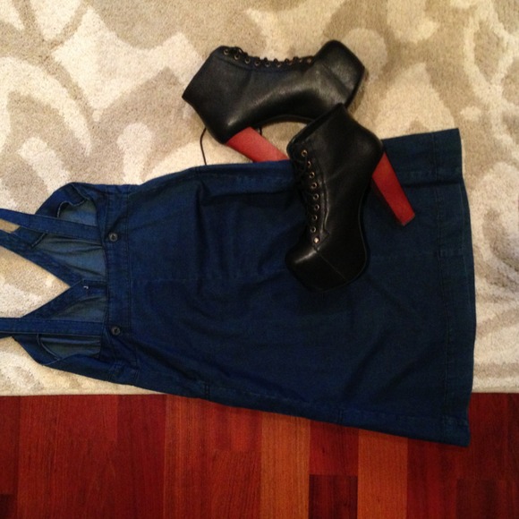 Hot stretchy denim dress😍😍 - Picture 4 of 4