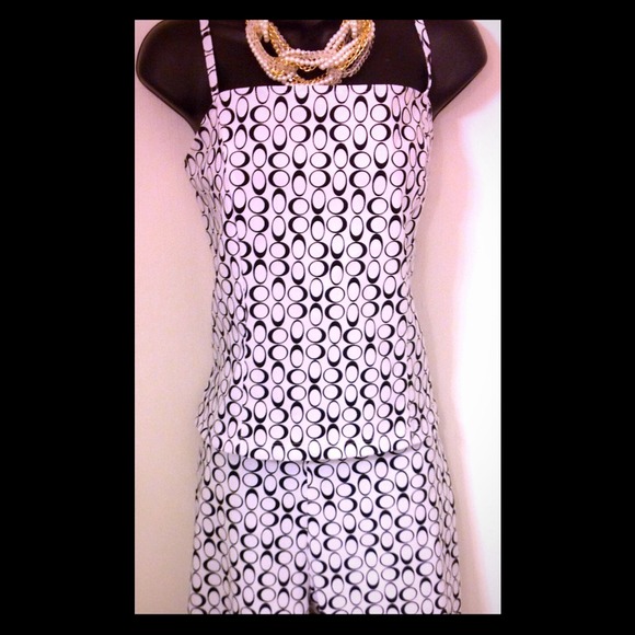 Two piece Capri set.