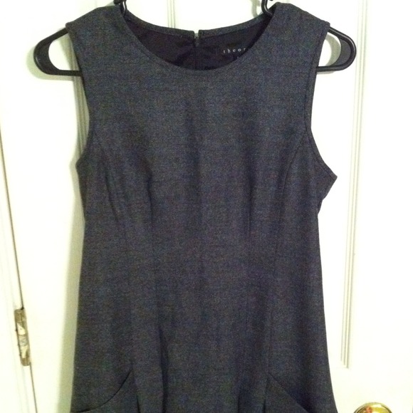 ❤SOLD @jypnyc👗NWOT Theory Gray Dress w/Pockets❤