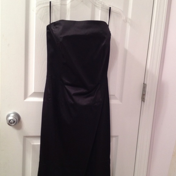 NWT. Black tube top dress
