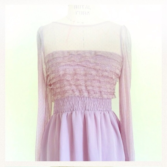 Free People Dresses & Skirts - Dreamy lilac dress
