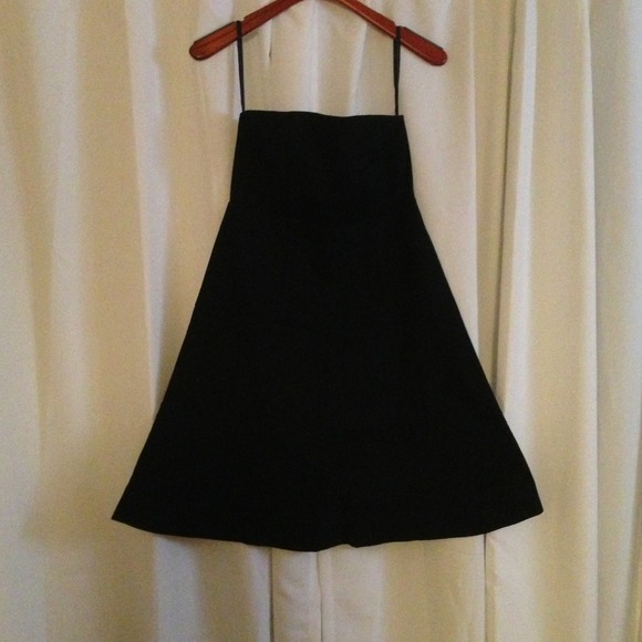 Strapless minidress