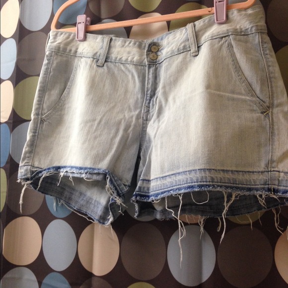 ☀ON denim cut off shorts☀