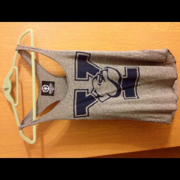 *******Sold******Yale Racerback Tank by Signorelli - Picture 2 of 3