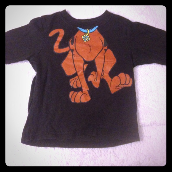 Scooby Doo black long sleeve
