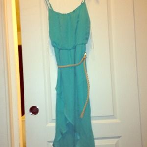 Hi-lo mint dress New with tags